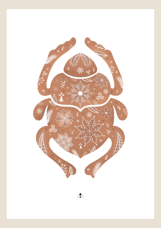 Affiche "Scarabée du Nil"