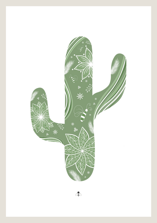 Affiche « Cactus »