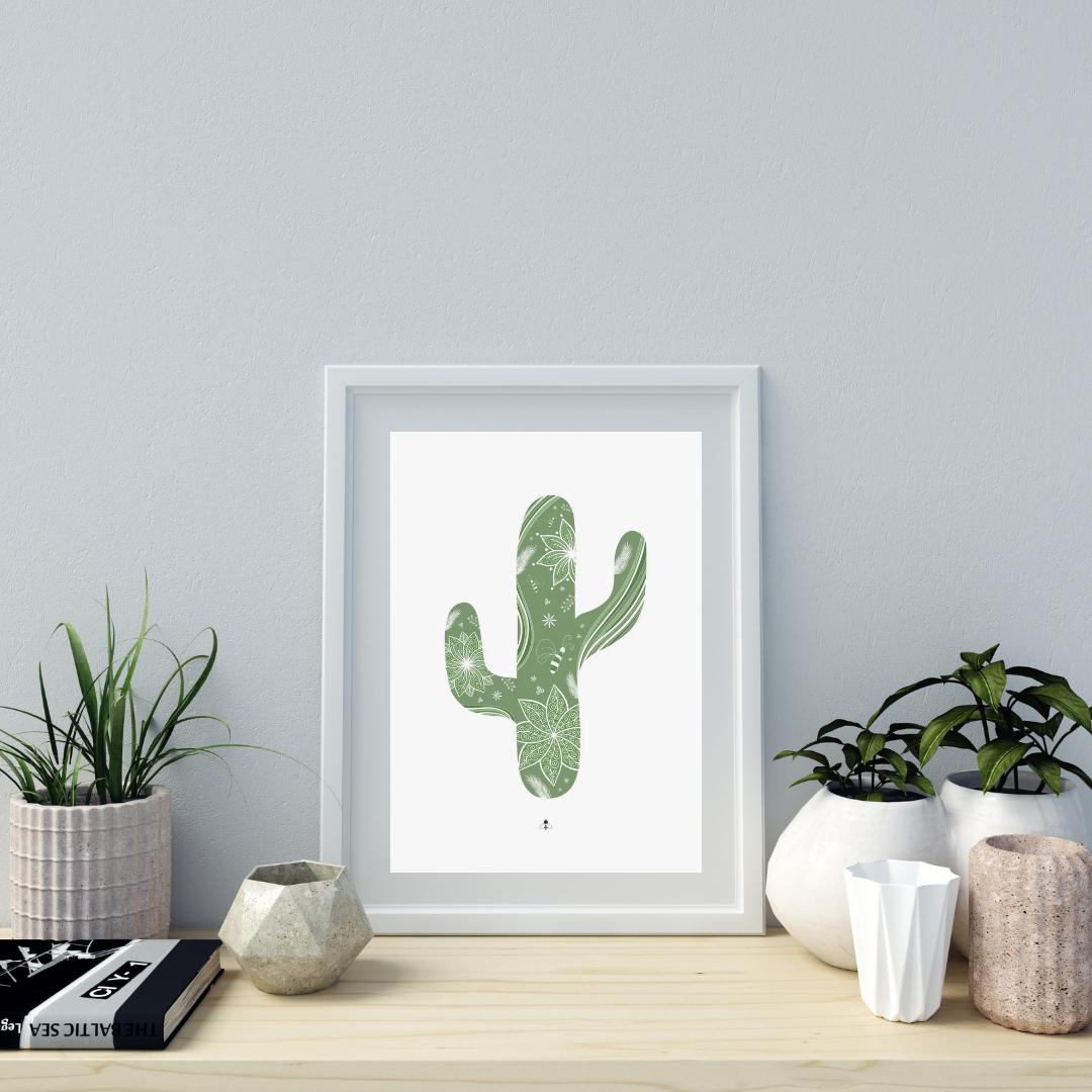 Affiche « Cactus »