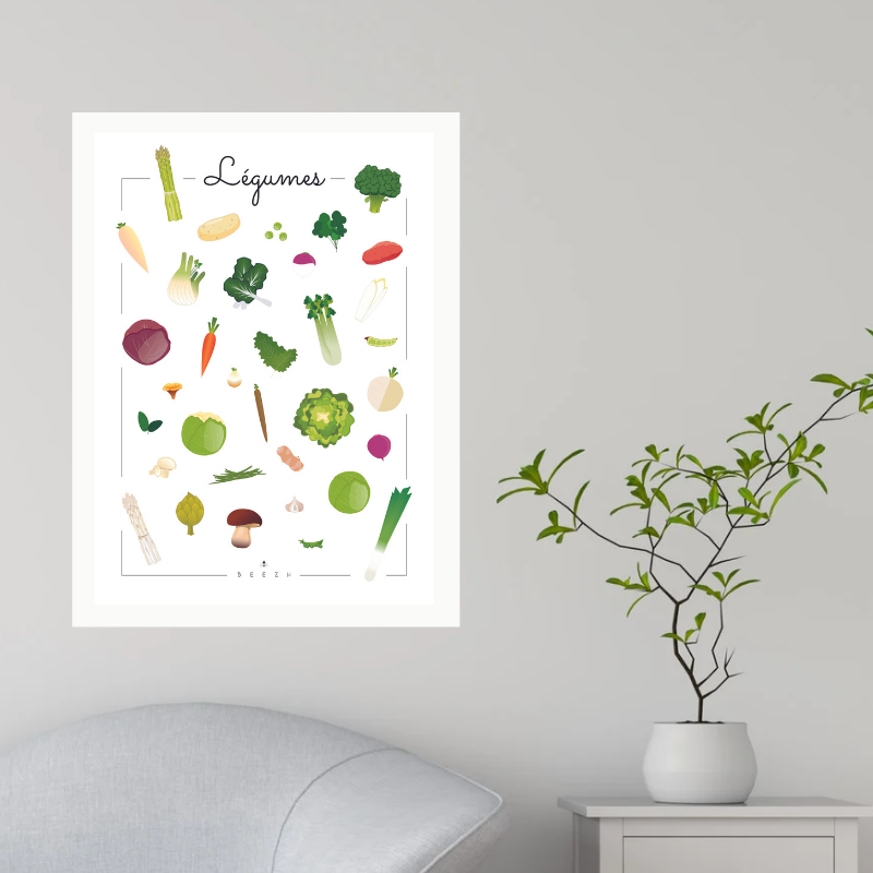 Affiche « Légumes »