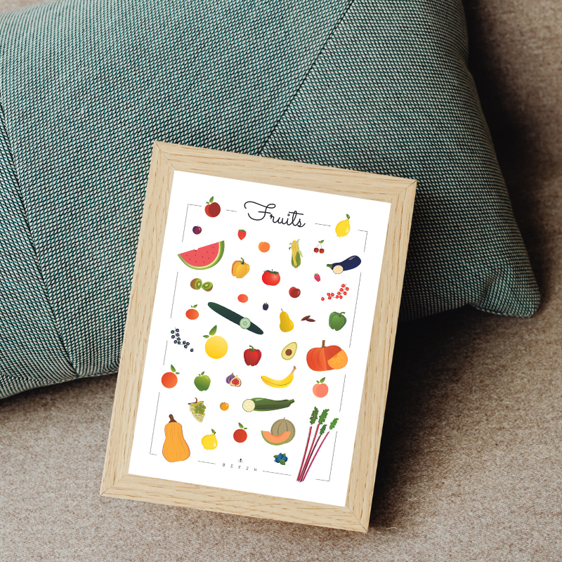 Affiche « Fruits »
