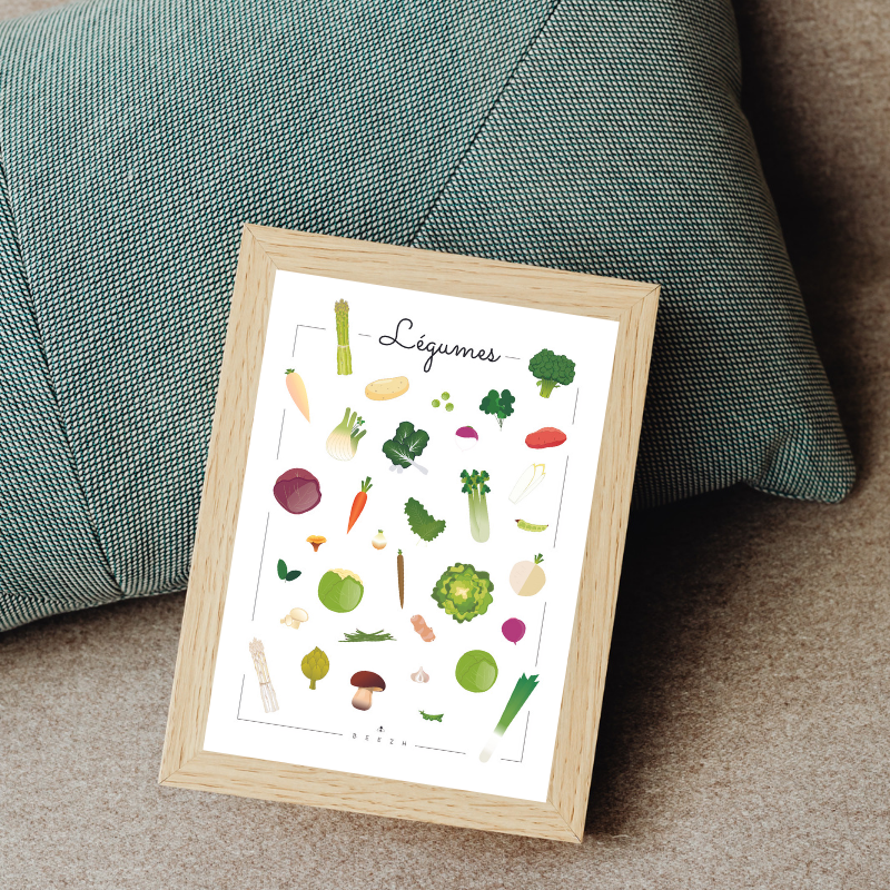 Affiche « Légumes »