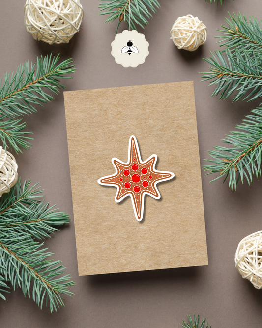 Carte de Noël - Etoile