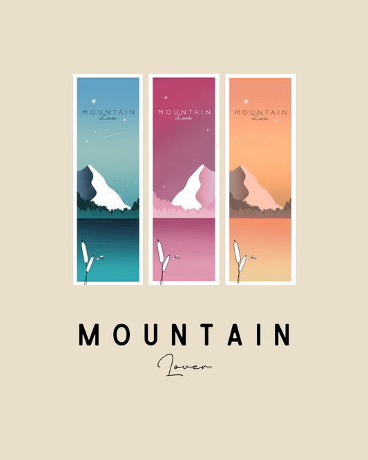 Marque-pages "MOUNTAIN Lover"