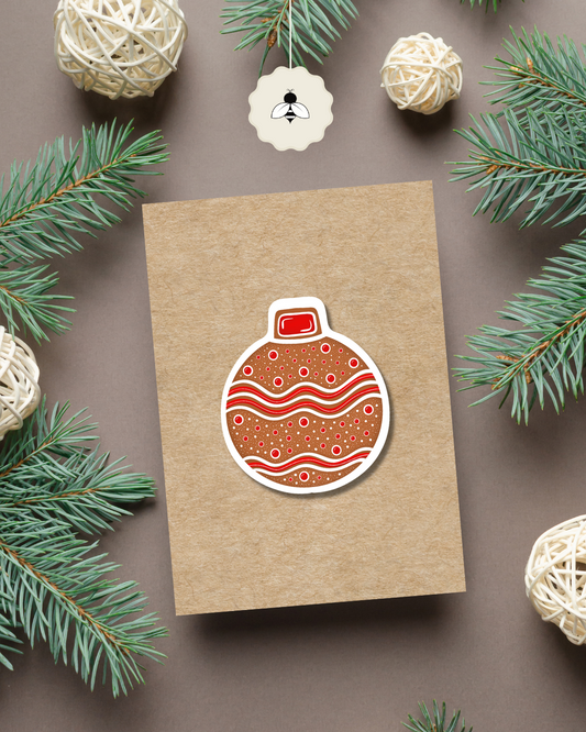 Carte de Noël - Boule