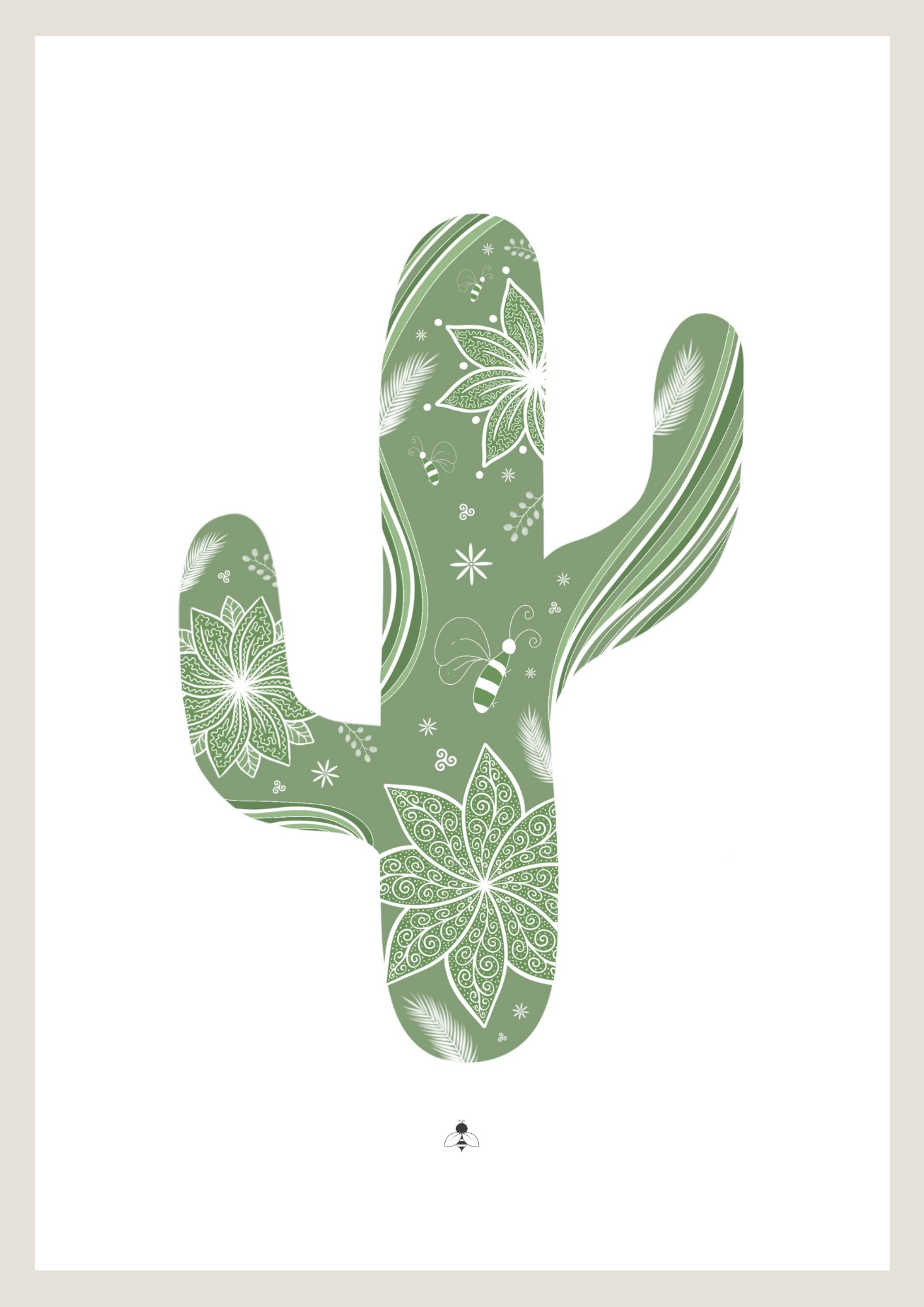 Affiche « Cactus »