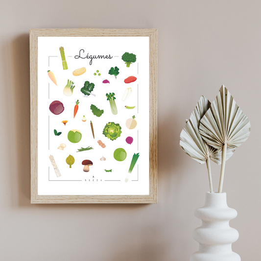 Affiche « Légumes »