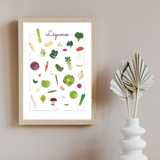 Affiche « Légumes »
