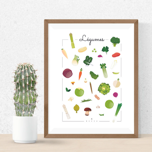 Affiche « Légumes »
