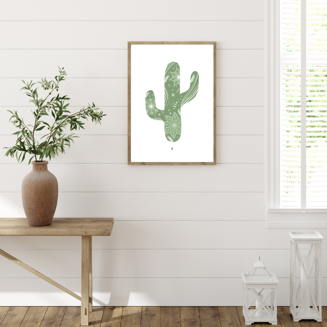 Affiche « Cactus »